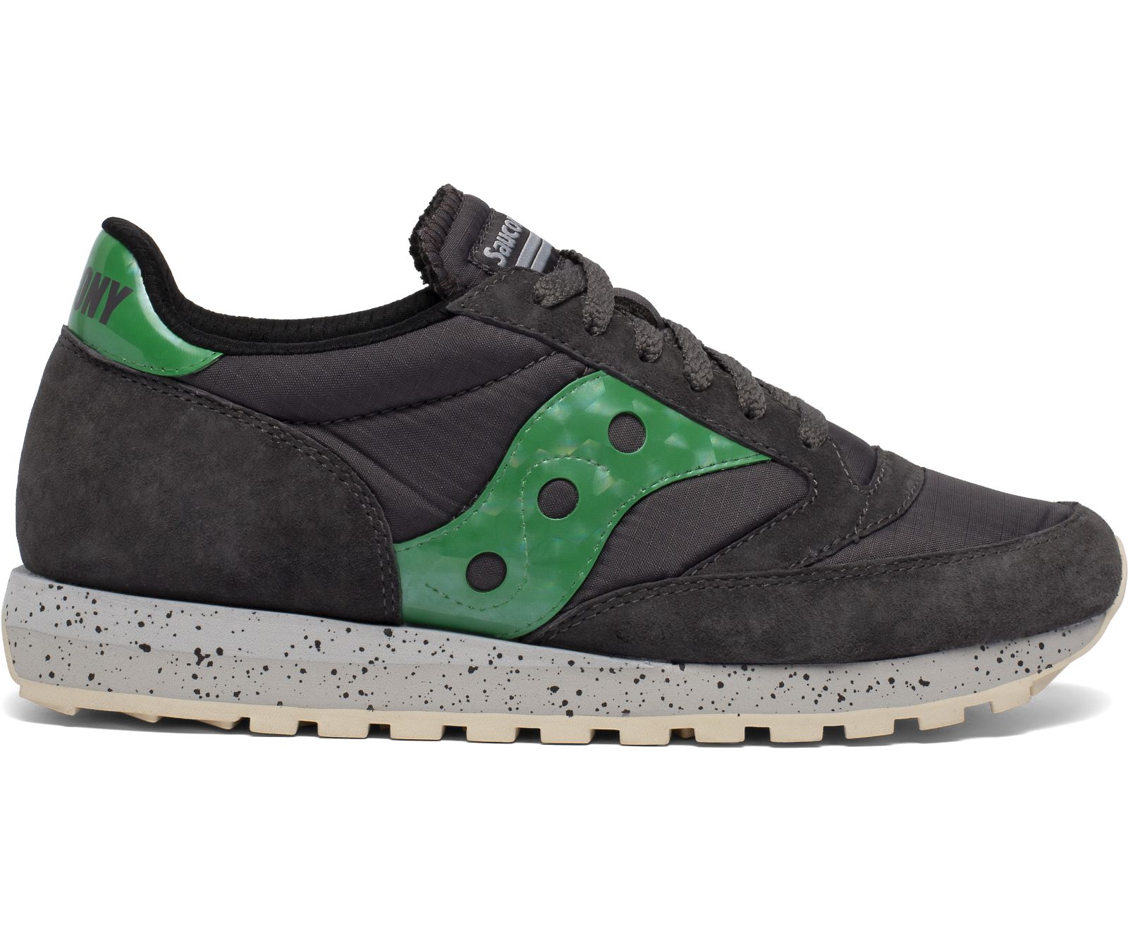 Saucony Jazz 81 Men's Originals Black / Green | Canada 396YXFU